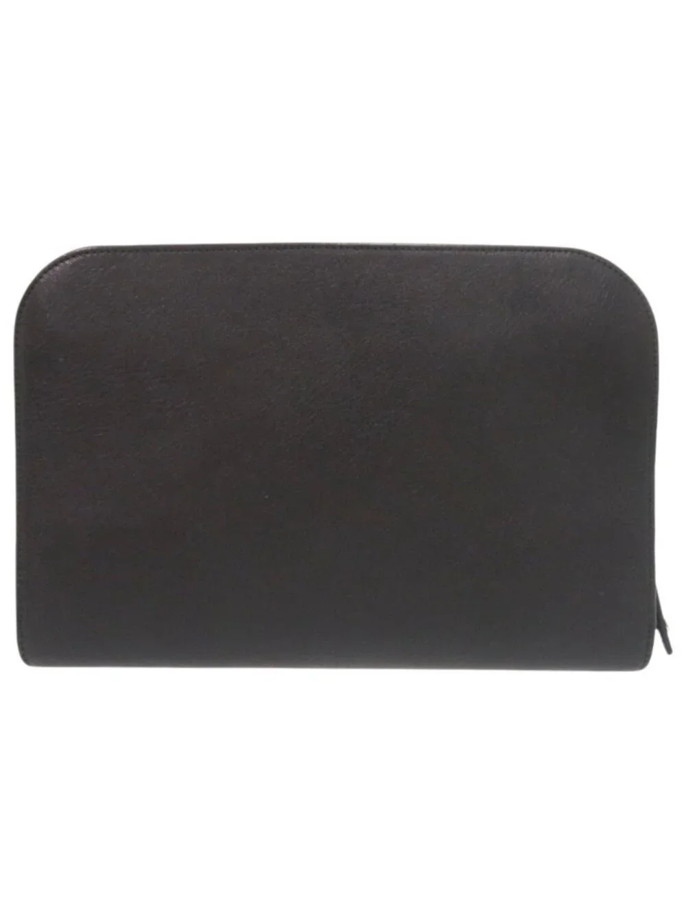 Bvlgari Logo Leather Black Clutch